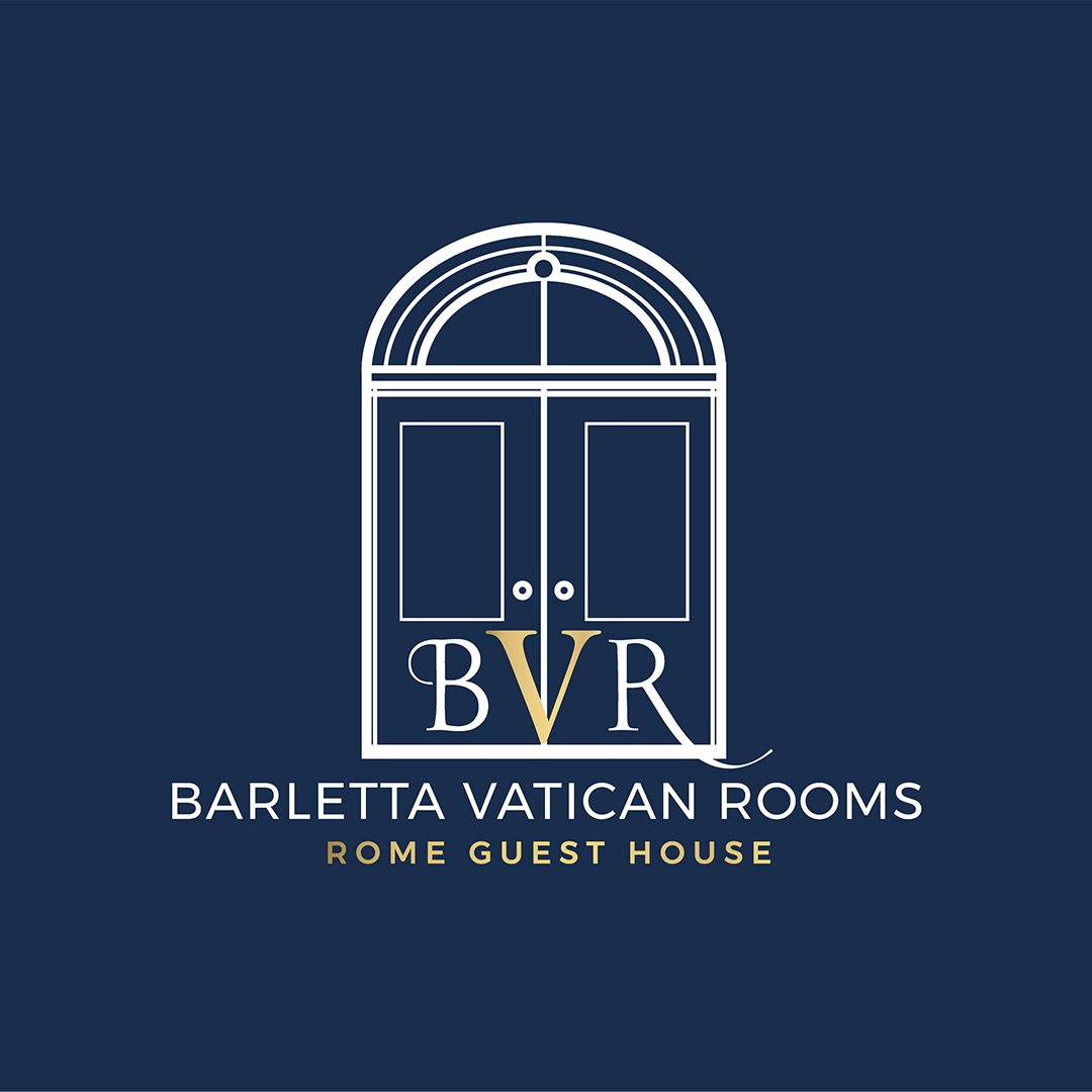 Logo blu Barletta Vatican Rooms